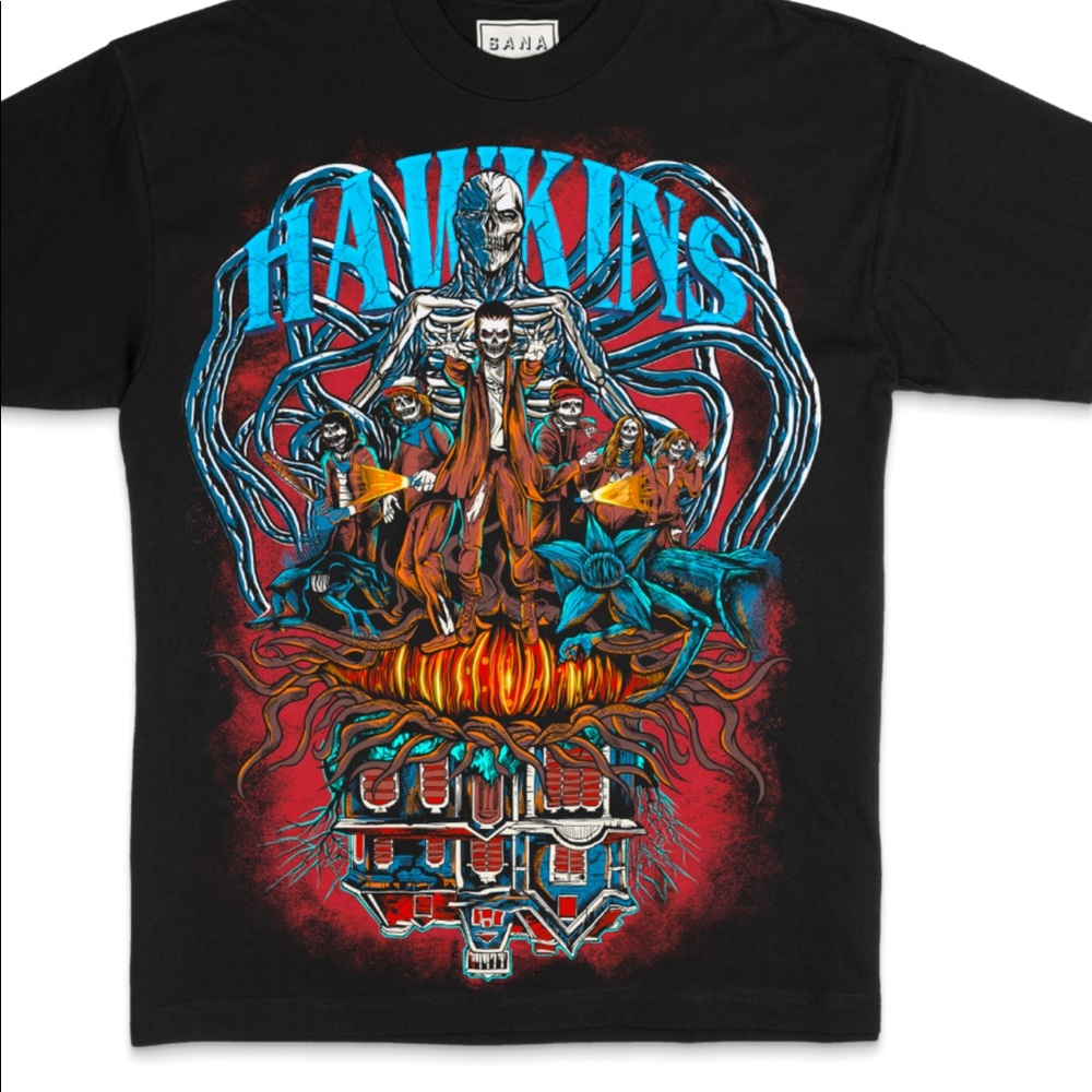 Sana Exclusive Stranger Things Graphic Tee